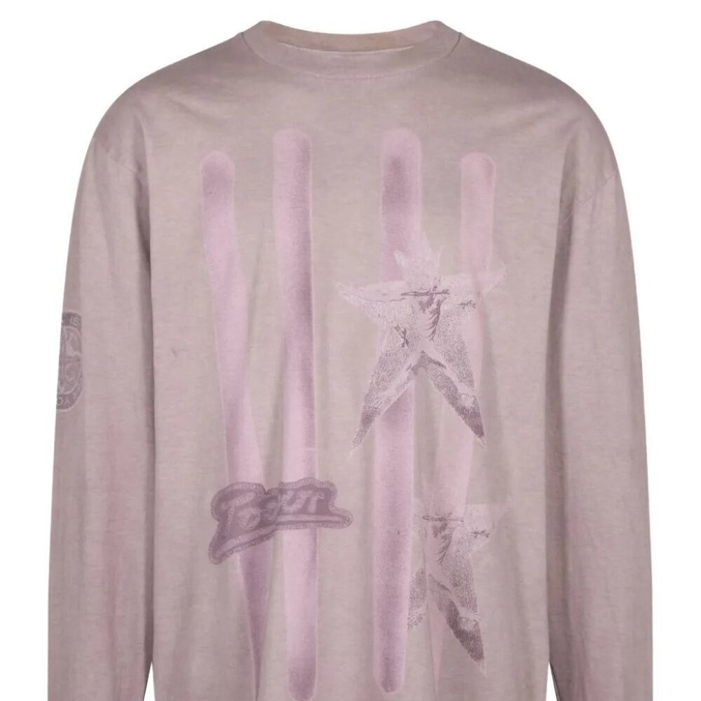 Travis Scott Utopia Circus Maximus long sleeve tour tee - Taupe Size XXL